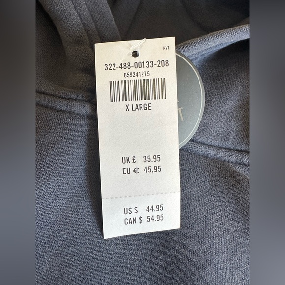 New men’s boxy fit size XL Hollister Hoodie - Picture 2 of 4